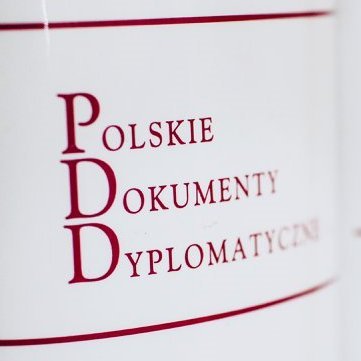 Polskie Dokumenty Dyplomatyczne - seria wydawnicza @PISM_Poland / Polish Diplomatic Documents #PDD_PISM