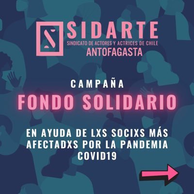 Sindicato de Actores y Actrices de Chile Filial Región de Antofagasta ¡ Juntxs somos más ! https://t.co/5OSWYpW33p