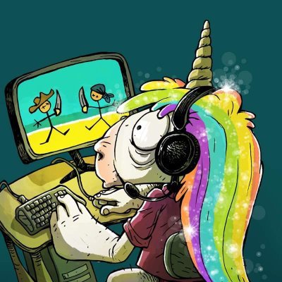 Licorne_Game's profile picture. Collectif des Licorne Paillettes Gaming ! Quatre potes qui proposent du multi gaming en live Twitch ou en best of sur Youtube !
