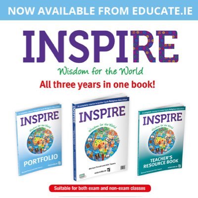 New Junior Cycle Religious Education textbook ‘InspiRE: Wisdom for the World’ by Michael Purcell @mjpurcell80 and Ailís Travers #JCRE #rechatie