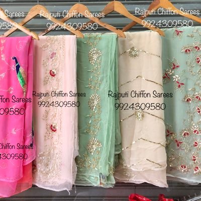 we are  selling chiffon & georgette saree at wholesale price..