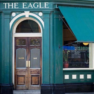 The Eagle pub, have a pint or a glass of wine and try some of our great food served from our open kitchen, cooking since January 1991.