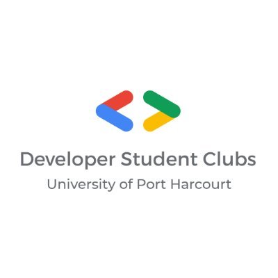 • Developers Students Club for the University of Port Harcourt. 
• Powered by @googledevs.
• Join chapter https://t.co/W9tWOGlkK7
• Lead @Codedog_