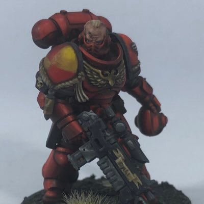 Blood Angels fanboy, streamer of painting miniatures on twitch and occasional commission painter #paintitred I may also occasionally geek out at tech things