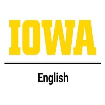 The official account of the University of Iowa Department of English. Home to the English and English & Creative Writing majors.