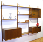 Retro Furniture, Ceramics & Design collectibles, Specialising in Royal System wall units designed by Poul Cadovius. World wide shipping!