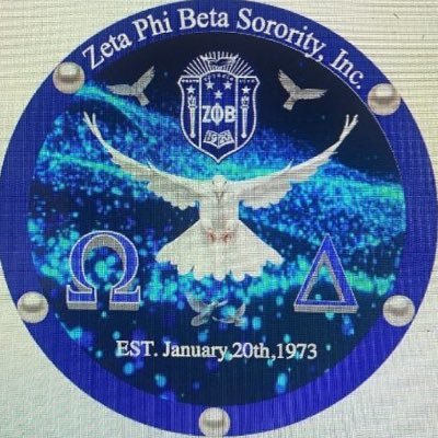 The Omega Delta Chapter of Zeta Phi Beta Sorority, Inc. Chartered on January 20th, 1973.