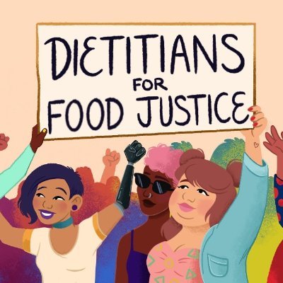 Dietitians, dietetic interns & students addressing food injustices through advocacy, education, social action & policy change. IG: https://t.co/XRj1RwYWwV