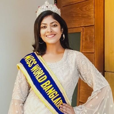 Miss World Bangladesh 2019 🇧🇩
Artist, cultural activist and social worker. 
Dreamer and achiever 💪