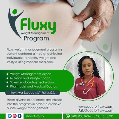 A health professional who uses her wealth of experiences to coach people on weight management and healthy lifestyles
