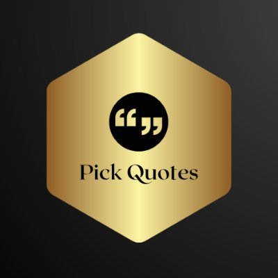 ThePickQuotes's profile picture. collection of best #inspirational #love #motivational #positive #birthday & #cool and #famous #quotes by authors you know and love.