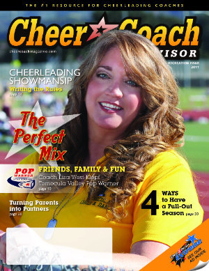 #1 Magazine for Cheerleading Coaches