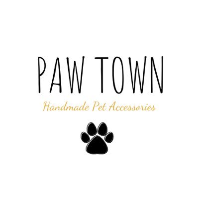 Handmade pet accessories. Find me on Instagram pawtown_bandanas