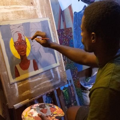 okantart7's profile picture. I am a Visual Artist, painter, mixed media artist, tshirt painter.