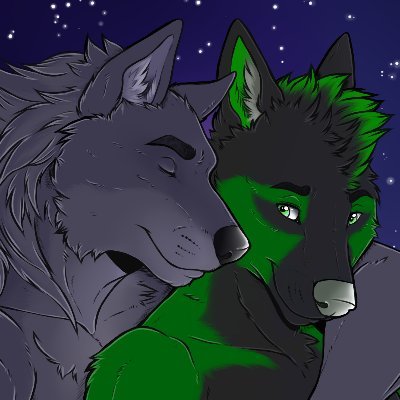 Howling lots with @Heyokewolf; Anubisen Warrath; Married