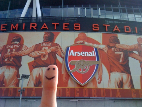 Islington girl born and bred - support my local team, The Arsenal