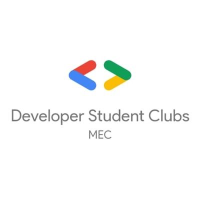 dsc_mec's profile picture. Helping students bridge the gap between theory and practice.