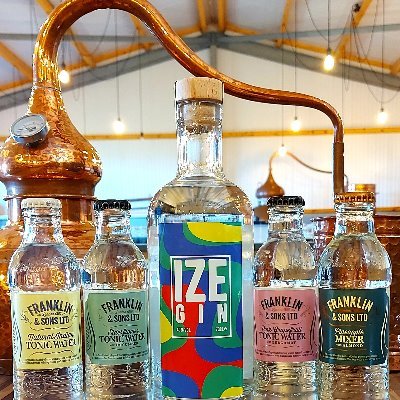 A handcrafted Premium Gin for the 21st century, IZE to make or become or become something, created in England, Big Splash of Scotland, twist of Australian!