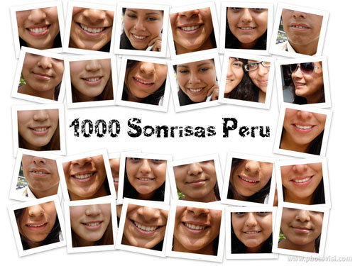 1000 sonrisas es una campaña que tiene como misión concientizar a las personas sobre lo importante que es sonreir y sonreirle a otros.