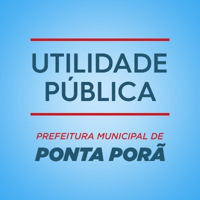 Página voltada a comunicação de assuntos de utilidade pública da Prefeitura de Ponta Porã no período eleitoral.