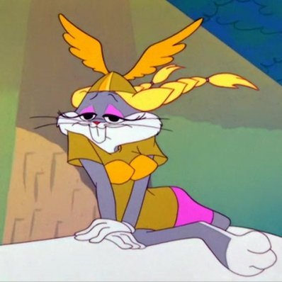 Bugs Bunny and I have the same life philosophy!!