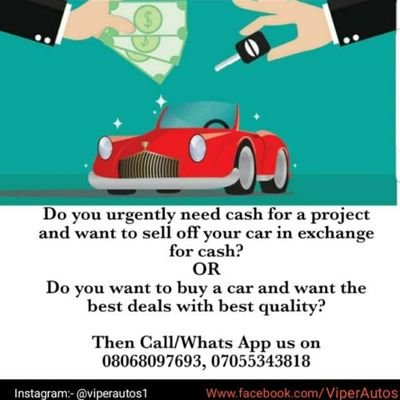 Nigeria No.1 best car sales deals provider.