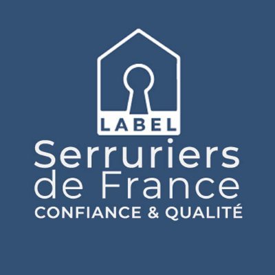 Label Qualité & Confiance des professionnels de la serrurerie, agrées par @MesClefs  #dépannage #sécurité #porteblindée #alarme