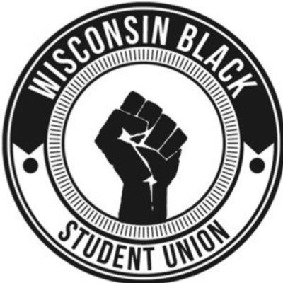 The Wisconsin Black Student Union at the University of Wisconsin Madison ⚪️🔴