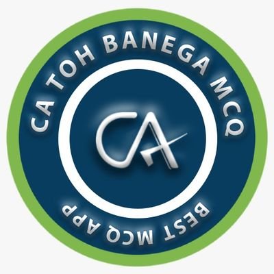 catohbanegamcq's profile picture. CATohBanegaMCQ App
🗣️Makes CA 🤵Students Result Best🎯
Download Our 📱#CATohBanegaMCQ from ⬇️