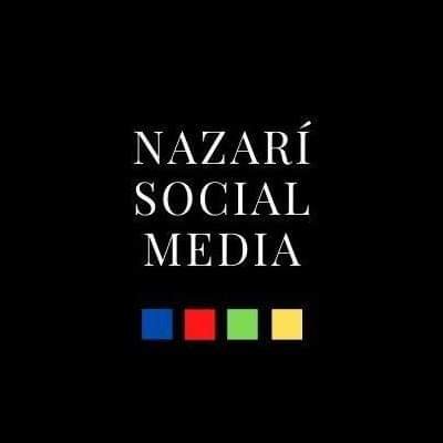 ✍ #Sueña, #Crea, #Vive ... Queremos soñar contigo #NazaríSocialMedia 💙❤💚💛 #Marketing, #Diseño, #RedesSociales  @JacoboRamosGr Creador y administrador ➕🎙📖⏭