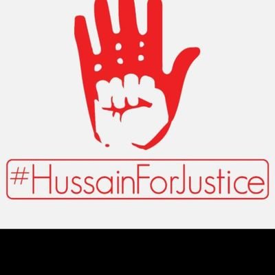 My first twit #HussainForJustice