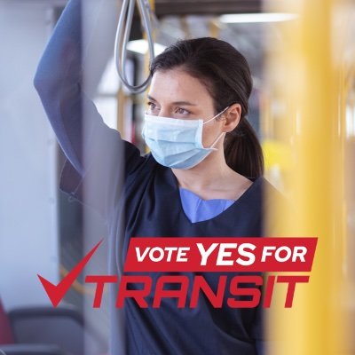 Vote YES on November 3 to redirect an existing sales tax to maintain and improve VIA Metropolitan Transit service.