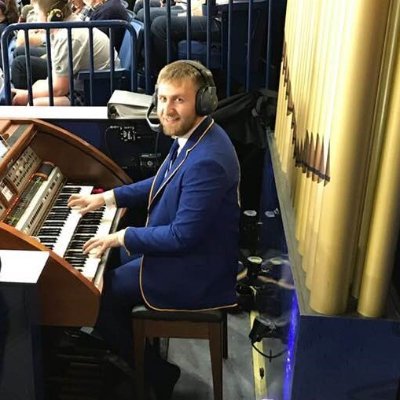 Arena Organist for the Buffalo Sabres and Resident Organist at Shea's Performing Arts Center.