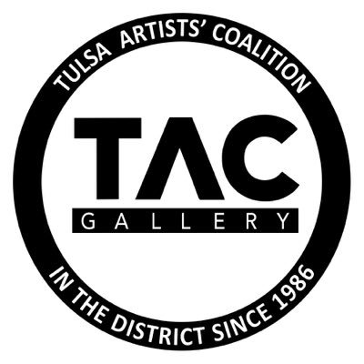 The Tulsa Artists' Coalition (TAC) Gallery is located in the heart of the Tulsa Arts District. TAC is a nonprofit organization of artists and art supporters.
