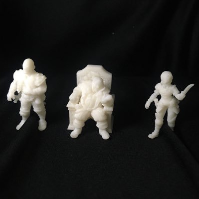 Produzindo Miniaturas para seus jogos, tudo em Resina 🏭 Com e sem pintura 🎨