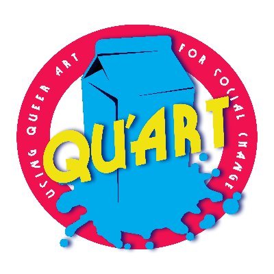 We’re Qu’art like a “QUART” of milk! we’re a St. Louis based organization that promotes the use of queer art for social change.