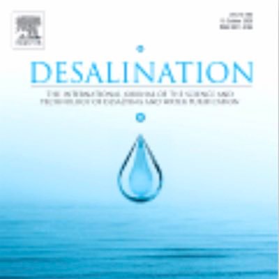 Highlighting the leading research published in Desalination. Tweets are from the Desalination Editors, not from Elsevier