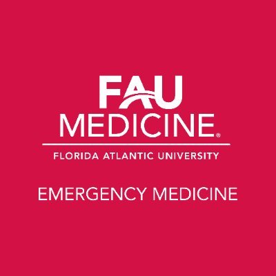 The official twitter profile for the Emergency Medicine Residency Program at Florida Atlantic University's Schmidt College of Medicine