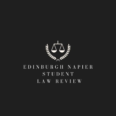 Edinburgh Napier Student Law Review is an entirely student-run law blog.  LinkedIn: edinburghnapierstudentlawreview Instagram: napierlawreview