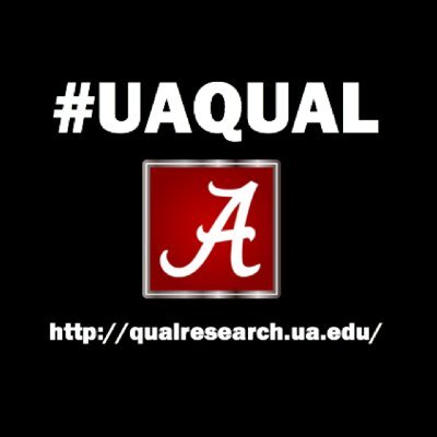 Housed at The University of Alabama, @uaqual seeks to connect a growing community of scholars interested in qualitative inquiry. #Qualleagues #QualTide