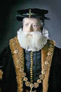 Lord Burleigh,William Cecil born 13th September 1521,Bourne Lincolnshire
Appointed to several offices by Queen Elizabeth The First
as well as HenryVIII