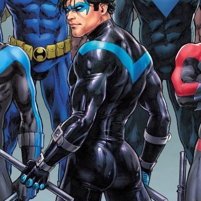 Voted best booty in the multi verse. Nightwing's butt news all day. #Nightwing #Gotham #DCComics #TeenTitans