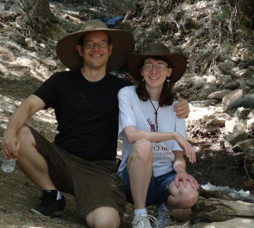 Keri enjoys working with spiritual and animal themes.
David makes Sci-Fi and Fantasy themed sculpture & garb.
