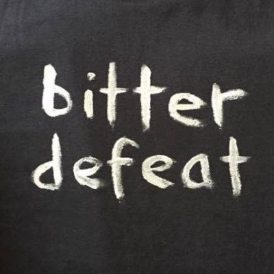 bitter defeat