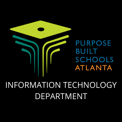 Official Twitter of the Purpose Built Schools Information Technology Department.
Be sure to check in regularly for new updates and information.