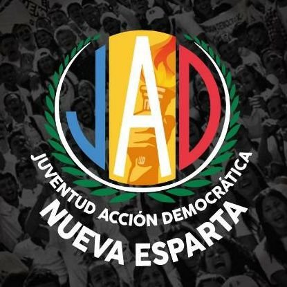 Cuenta oficial.📍 Juventud Acción Democrática Seccional Nueva Esparta.🏴 ¡Por una Venezuela libre y de los Venezolanos! PAN • TIERRA • TRABAJO. 🇻🇪