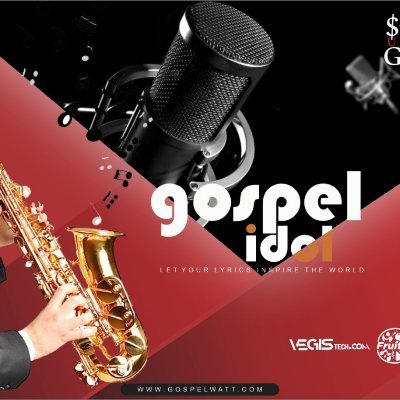 Let Your Lyrics Inspire The World 👍👉👉


sends us a DM for Gospel songs promotion, production, brand marketing and consultancy.