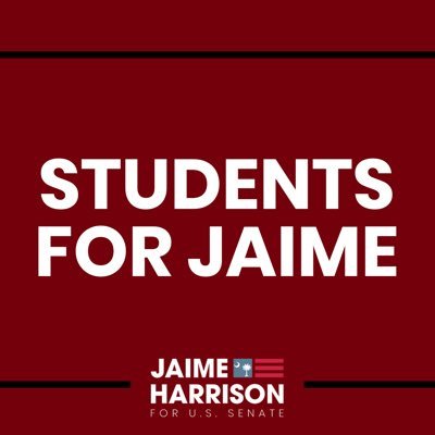 U of SC students supporting @harrisonjaime and his run for U.S Senate. Follow us for ways to get involved, and send Lindsey home! All ideas are our own.