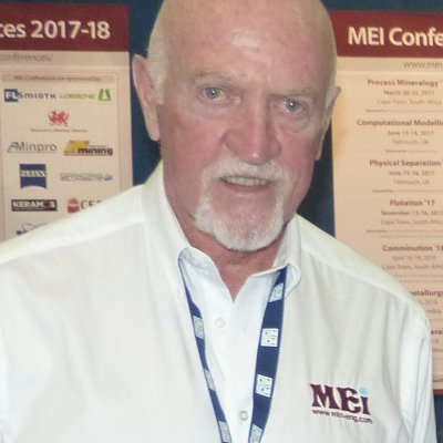 Updates on world news of mineral processing from Barry Wills of MEI, Founding Editor of Minerals Engineering