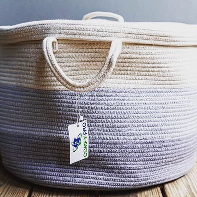 Where Homes Become Even More Comfy!
We are a small online shop selling the most crafted cotton baskets! #LiveWithStyle